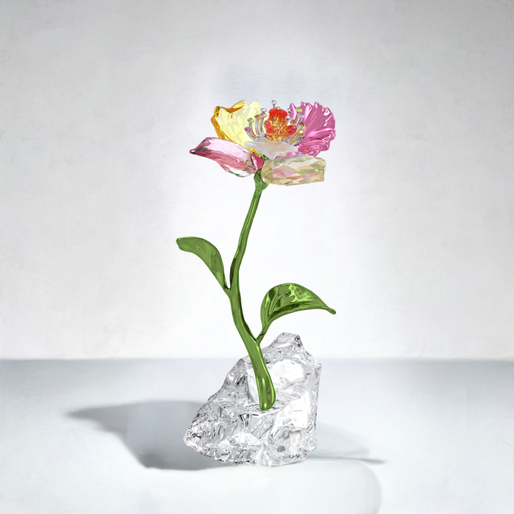 Swarovski 5639883 Crystal Idyllia Flower Small Figurine new in box