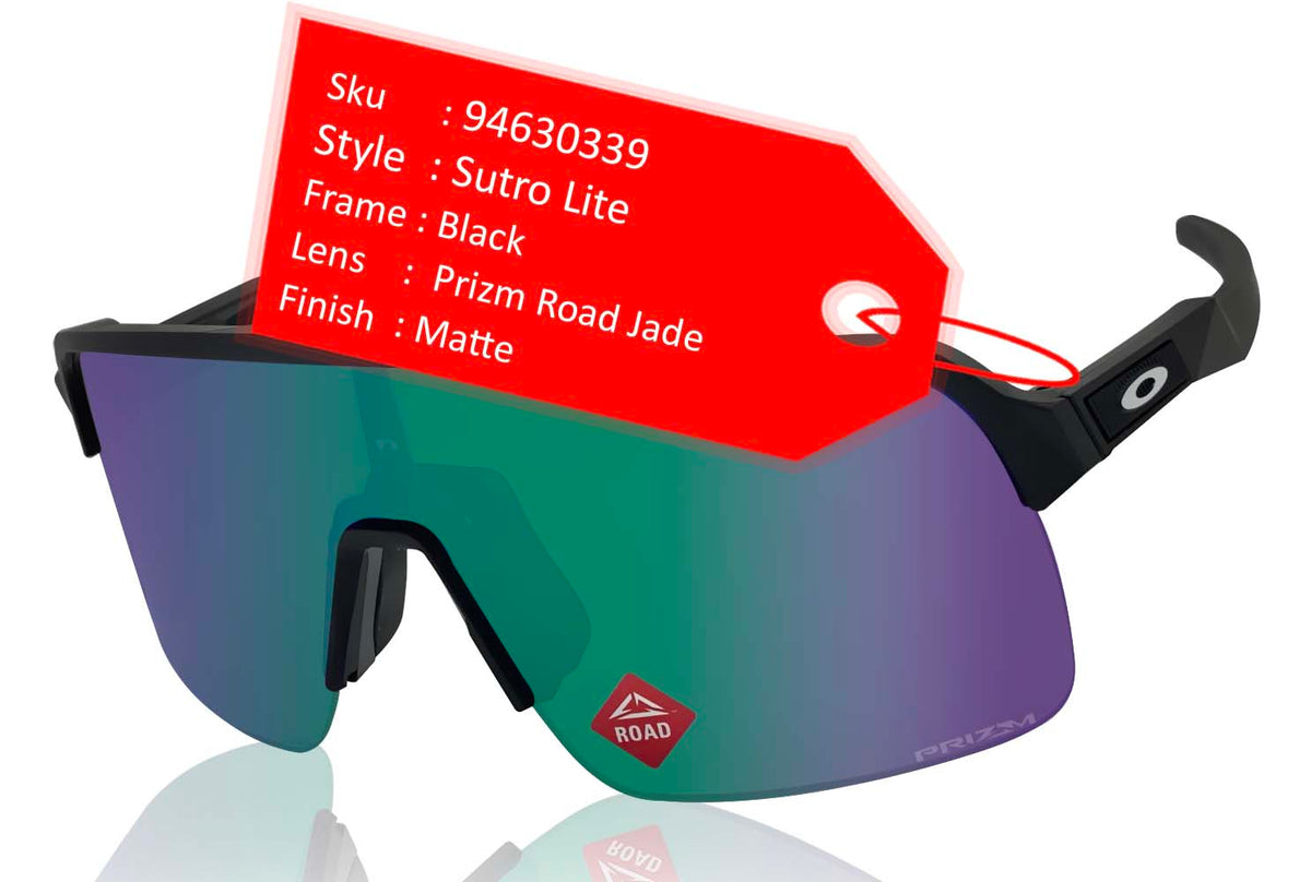 オークリー SUTRO LITE スートロライト｜Prizm Jade Oakley Sutro Lite Prizm Road Jade Shield Men's Sunglasses