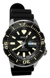 Seiko Prospex Automatic SRPD27 Black Day Date Dial Silicone Band Watch