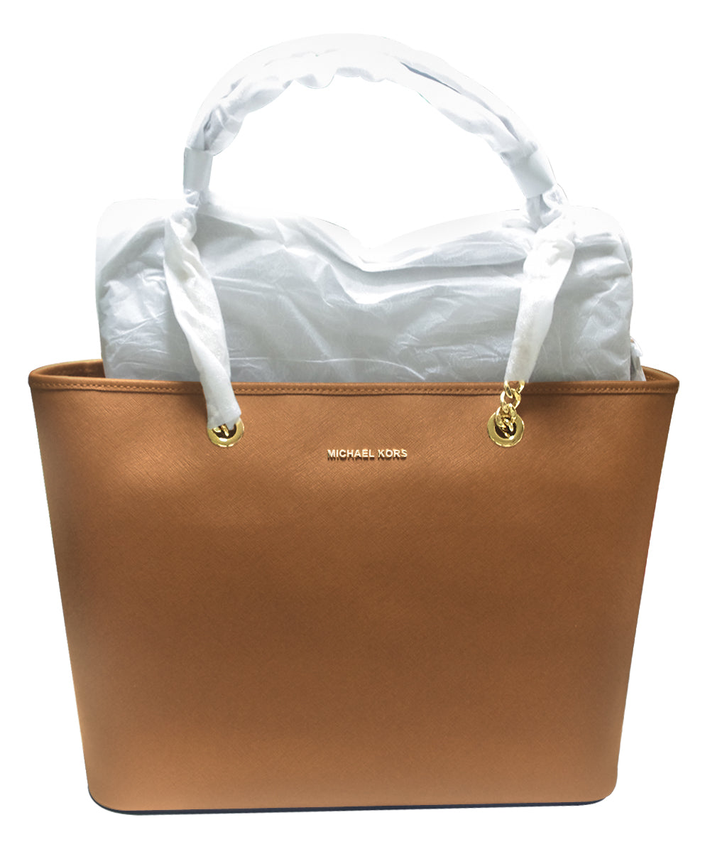 Michael Kors Women's Jet Set Travel Chain Top-Handle Bag Tote