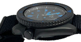 Seiko 5 Sports Automatic SRPD81 Black Day Date Dial Nylon Band Watch New