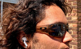 Oakley Crankshaft Brown Smoke Frame Tungsten Iridium Polarized Authentic Lens Sunglasses