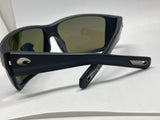 Costa Del Mar Reefton Pro sunglasses matte black frame blue 580 glass lens