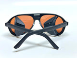 Costa Del Mar Grand Catalina matte black frame green 580 glass polarized lens NEW