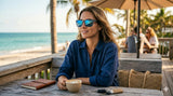 Costa Del Mar Tybee Ocean Currents frame Blue 580 glass lens NEW
