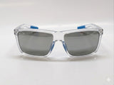 Costa Del Mar Rinconcito sunglasses polished clear frame blue 580 glass lens