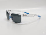 Costa Del Mar Rinconcito sunglasses polished clear frame blue 580 glass lens