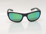 Costa Del Mar Clipperton Sunglasses matte black green 580 glass lens