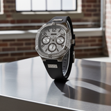 Guess Womens Watch Duchess GW0619L1 Quartz black silver tone