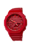 Casio GA2100-4A FREE SHIPPING Red Analog Digital G shock watch