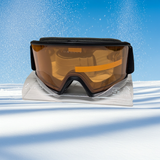 Oakley Snow Goggles MEDIUM  Target Line M matte black frame persimmon lens NEW