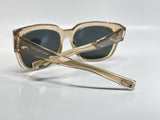 Costa Del Mar Waterwoman 2 shiny blonde crystal frame Gray silver mirror glass 580 lens