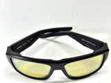 COSTA DEL MAR TAXMAN MATTE BLACK frame Sunrise Silver MIRROR Glass lens