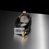GUESS Mens Watch  Black Gold Tone Multi-function GW0379G2 frontier