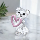 New Swarovski 30th Anniversary Crystal Una Pink Kris Bear Figurine 5665436