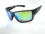 Costa Del Mar Reefton Pro sunglasses Tiger Shark frame green 580 glass lens