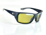 Costa Del Mar Tailfin Medium Black matte frame 580 Sunrise Silver Mirror Glass lens