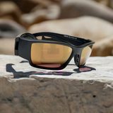 Costa Del Mar Corbina Pro Black frame gold mirror glass 580 lens NEW 6S9109