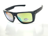 Costa Del Mar Lido sunglasses matte black frame green 580 glass lens