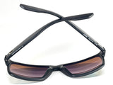 Costa Del Mar Paunch XL sunglasses black matte frame green mirror 580P plastic