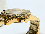 GUESS Mens Watch W0799G2 Gold Tone Multi-function crystals NEW