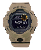 Casio GBD800UC-5 G-Shock Black Digital Dial Brown Resin Band Watch New