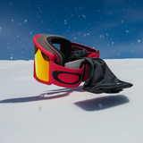 Oakley Snow Goggles Target Line M Redline frame Fire Iridium lens NEW medium