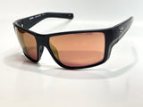 Costa Del Mar Reefton Pro matte black frame Gold Mirror 580 glass lens