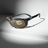 Costa Del Mar Brine Tortoise Readers C-Mate +1.50 copper 580P Plastic Lens