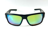 COSTA DEL MAR TAXMAN MATTE BLACK frame Green MIRROR 580 Glass lens