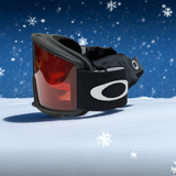 Oakley Snow Goggles Target Line L matte black Prizm Rose lens