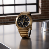 CASIO G-Steel GM2100YMG-9A Radiant gold watch NEW