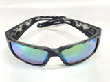 Costa Del Mar Blackfin Pro Tiger Shark Green Mirror 580 Glass Lens Sunglasses