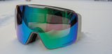 Oakley Snow Goggles Line Miner Pro L Blue Current Argon + Blue sapphire lens