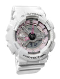 Casio GMAS110MP-7A G-Shock Analog Digital White Resin Watch