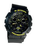 Casio GA-100CY-1A G-Shock X-Large yellow Black Ana/Digi Dial Men Watch NEW