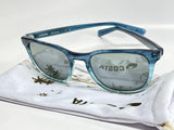 Costa Del Mar Sullivan Teal Fade frame Gray Silver Mirror 580 glass lens