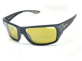 Costa Del Mar Tailfin Medium Black matte frame 580 Sunrise Silver Mirror Glass lens