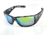Costa Del Mar Blackfin Pro Tiger Shark Green Mirror 580 Glass Lens Sunglasses