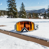 Oakley Snow Goggles Target Line M Grey on Grey frame Fire Iridium lens medium