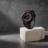Casio GBD800-1CR G-Shock Digital Black Red Dial Resin Band Watch New