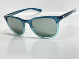 Costa Del Mar Sullivan Teal Fade frame Gray Silver Mirror 580 glass lens