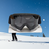 Oakley Snow Goggles Target Line L Matte Black Dark Grey lens new