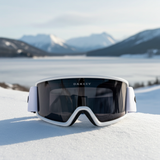 Oakley Target Line L – Matte White frame Dark Grey lens