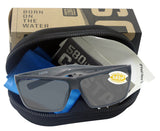 Costa Del Mar Rincon Matte Smoke Frame Gray 580 Plastic Polarized Lens
