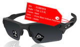 Oakley Flak 2.0 XL Steel Prizm Black Iridium Polarized Lens Sunglasses