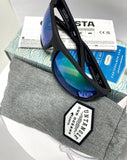 Costa Del Mar Santiago 04G NET BLACK COPPER GREEN MIRROR 580G polarized lens
