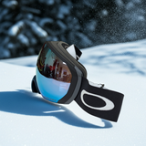 Oakley Snow Goggles Flight Path L matte black Blue sapphire prizm lens NEW