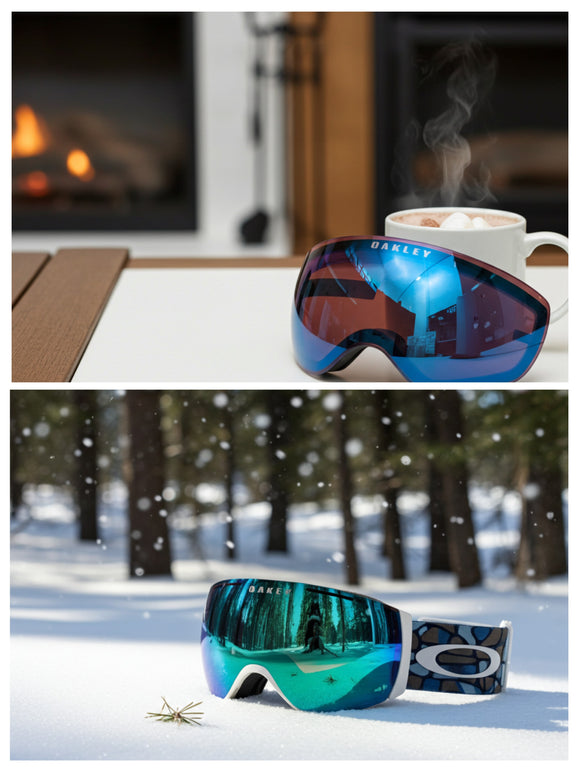 Oakley Snow Goggles Flight Deck Pro L Forms strap Prizm Argon +