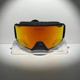 Oakley Snow Goggles Target Line L Blackout frame strap Fire Iridium Lens